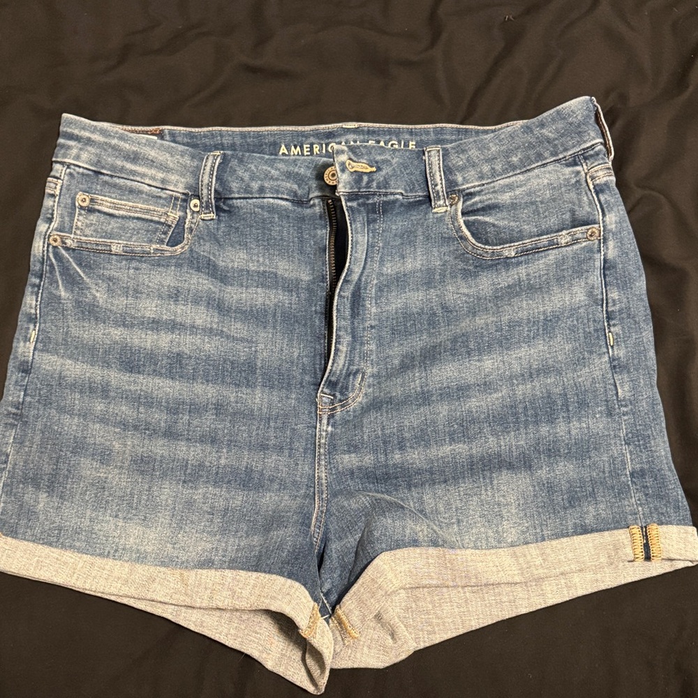 American Eagle Outfitters Women's Classic Blue Jean Shorts
